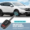 thumbnail image 2 of Unique Bargains 313.8MHz MLBHLIK6-1T Smart Proximity Keyless Entry Remote Key Fob for Honda CR-V HR-V Fit Crosstour 2013-2017 3 Buttons, 2 of 7