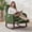 corduroy-green, variant on Gaderth Nursery Rocking Chair, Comfortable Glider Roking Chair, Glider Chair with Two Side Pockets, Corduroy Upholstered Glider Rocker with Footrest & High Backrest for Living Room, Bedroom