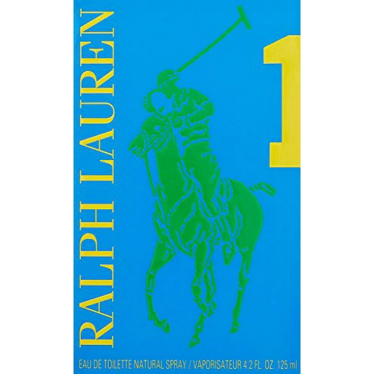 Polo Big Pony #1 by Ralph Lauren 4.2 oz EDT Spray for Men, Blue