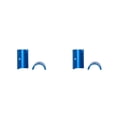 thumbnail image 2 of Adaptador reductor Eigraketly 2 piezas Azul, 2 of 5