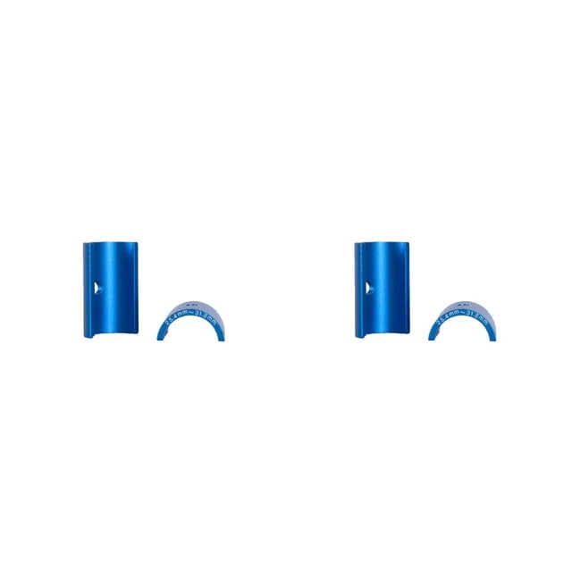 Sonducket 2 piezas bicicleta manillar Shim Stem reductor aleación de aluminio espaciador rojo Type2 NO2 Sonducket CBP504226