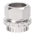thumbnail image 1 of Herramienta de extracción de pedalier, extractor universal de 20 dientes para mantenimiento, reparación de bielas en garaje y exteriores., 1 of 9