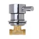 thumbnail image 3 of 1/2" Adjustable Cold & Hot Water Mixing Valve for Faucet, Brass G1/2 Temperature Control Valve with Check Valves, 3 of 5