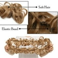 thumbnail image 4 of Chignon Long Désordonné Synthétique à Enrouler Chignon Bouclé DIY Chignon Queue de Cheval Postiches, 4 of 7