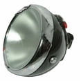 thumbnail image 3 of BSA Norton Lucas Type Head Light Black Raw Painted with 8" Flat Glass, 3 of 5