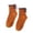 A-Orange235, variant on Kaiare Womens Socks Bow Ruffle Trim Ankle Socks Soft Sweet Elegant Cute Stylish Casual For Girls Short Socks