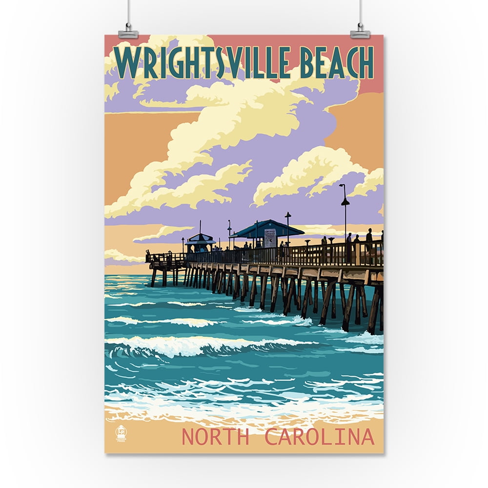 Wrightsville Beach, North Carolina, Pier and Sunset