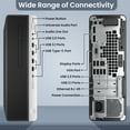 thumbnail image 2 of Restored HP ProDesk G5 SFF Desktop PC Intel Octa Core i7-9700 32GB Ram 2TB SSD Built-in Wi-Fi Bto Keyboard & Mouse, Windows 11 Pro (Refurbished), 2 of 7