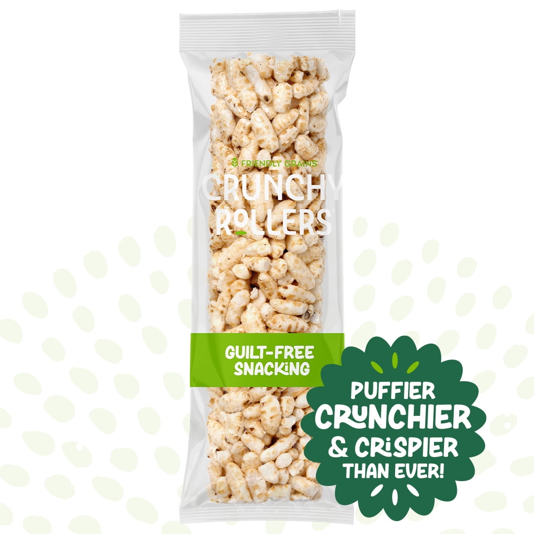 Friendly Grains Crunchy Rollers Original Brown Rice, 32 Count, 0.46 oz