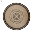 thumbnail image 1 of ENJOYW Rattan Trivet Mats Heat Insulation Handmade Cotton Flax Dining Table Non-Slip Placemat for Kitchen Jute Coaster, 1 of 7
