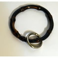thumbnail image 2 of Bamboo 54 1722 Large Dark Bamboo Curtain Rings, Set of 12, 2 of 4