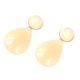 thumbnail image 1 of Pendiente de resina Sonducket con colgante de gota blanco para orejas, 1 of 1