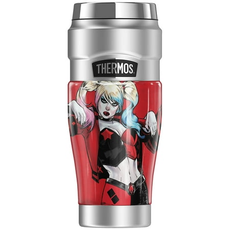 

Batman Harley Character THERMOS STAINLESS KING Stainless Steel Travel Tumbler Vacuum insulated & Double Wall 16oz
