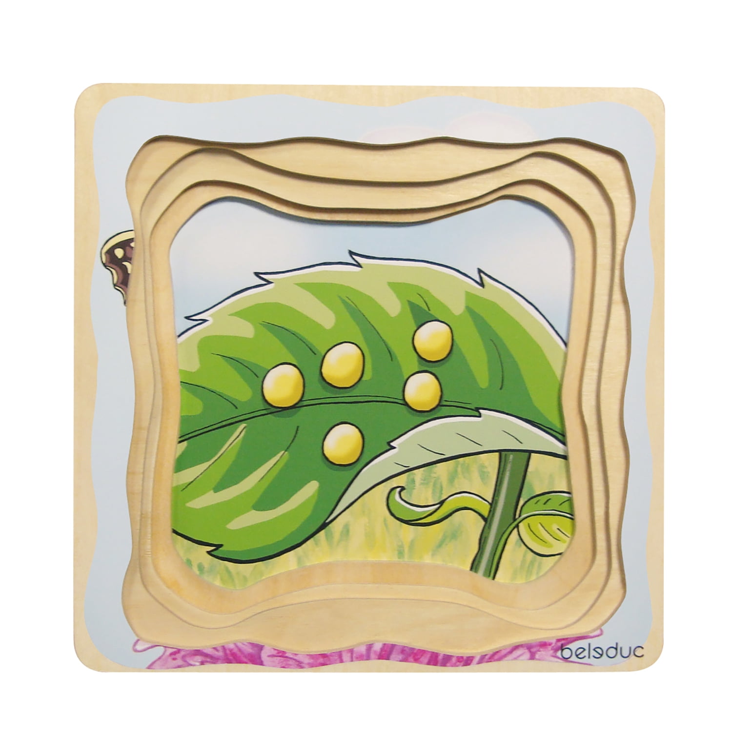 Beleduc Layer Puzzle, Butterfly