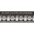 thumbnail image 2 of Colgan Irish Coat of Arms Tumbler Glasses - Set of 4 (Sand Etched), 2 of 2