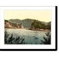 thumbnail image 2 of Historic Framed Print, Strudel (i.e. rapids) Upper Austria Austro-Hungary, 17-7/8" x 21-7/8", 2 of 9