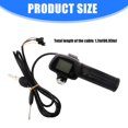 thumbnail image 5 of Anti Theft Enabled Curved Digital Speed Sensor Grip with Long Lasting Lithium Batteries Operate for Motorcycle Control, 5 of 8