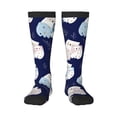 thumbnail image 1 of Balery Mom And Baby Owls Calcetines novedosos Calcetines deportivos Calcetines hasta la rodilla Calcetines de algodón Calcetines originales y geniales, 1 of 6