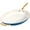 Navy/Cream, variant on Gotham Steel 14 Inch Large Frying Pan with Lid, Ceramic Non Stick Frying Pans Skillet, Non Toxic Frying Pans Nonstick for Sauté & Cooking, Oven & Dishwasher Safe, Navy/Cream with Gold Handles