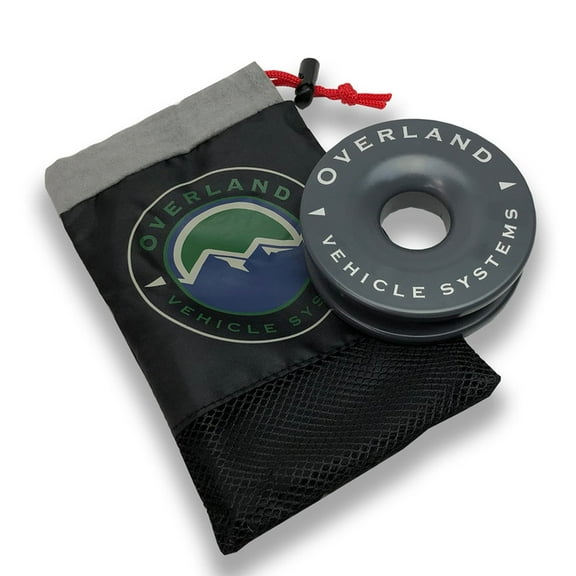 Recovery Ring 4.00" 41,000 lb. Gray With Storage Bag