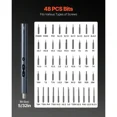 thumbnail image 4 of Electric Precision Screwdriver Set, 48 Magnetic Bits, Mini Electric Screwdriver With Magnetic Storage Box, S2 Steel Bits, LED Light, Type-C Charging, For Phone, Laptop, And Electronics Repair, 4 of 10