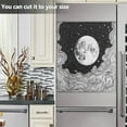 thumbnail image 3 of Yayeee Magnetic Dishwasher Cover for The Front Decoration Home Kitchen Machine Sticker Protector, Black Moon, 3 of 6
