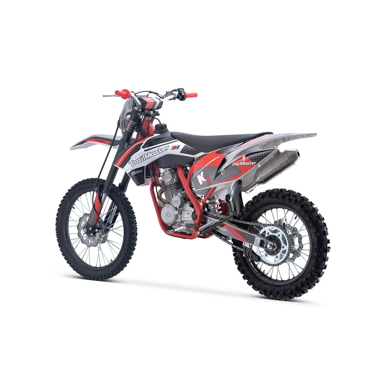 洋楽 Red Dirt Trailmaster TM33 250cc Dirt Bike. Off-Road, LED Head Light, Manual