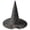Gray, variant on Witch Hat for Women, Halloween Party Costume Hat, Tall Pointed Wide Brim Quilted Cone, Great for Dress Up Cosplay and Festive Parties Pink