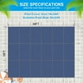 thumbnail image 4 of Witaxima Inground Pool Safety Cover, 16x32ft Rectangle Winter Safety Pool Cover, Solid Safety Pool Covers, Blue Mesh, 4 of 6