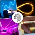 thumbnail image 2 of Uxcell Clips de Luz de Tira LED Impermeables [50pcs] - Clips de Montaje con Tornillos para Iluminación de Tiras Flexibles de Neón LED de 8x11mm, Letreros de Neón DIY - [Plata - 0.47 IN], 2 of 6