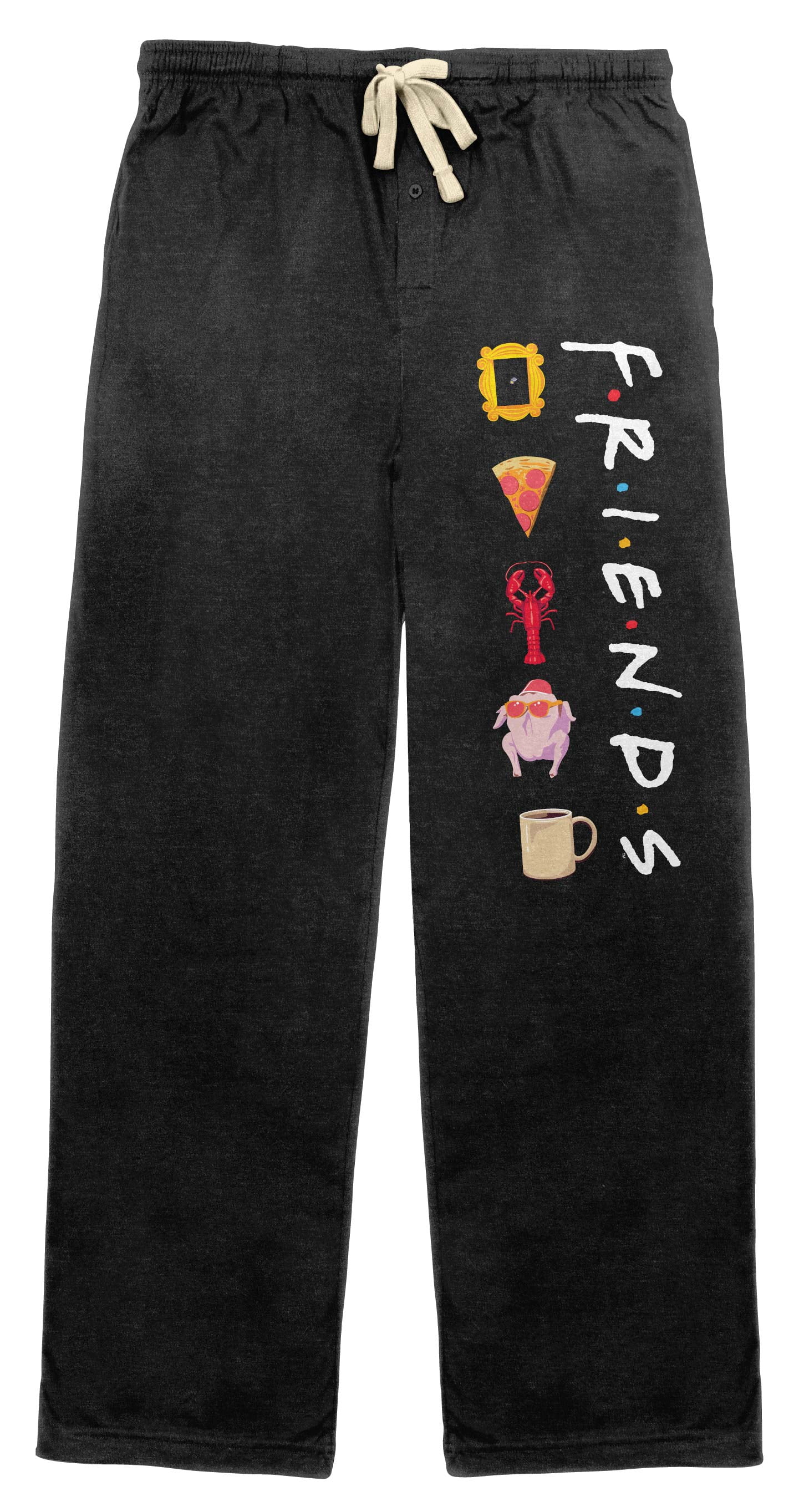 Black Sleep Pajama Pants-XL 