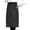 12#Black, variant on Adjustable Bib Apron with One Big Pocket, Chef Cooking Kitchen Restaurant Aprons for Women Men