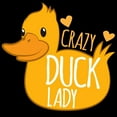 thumbnail image 3 of CafePress - Crazy Duck Lady Pajamas - Women's Dark Pajamas, 3 of 4