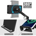 thumbnail image 3 of Soporte ajustable para tableta, soporte plegable para teléfono móvil, con rotación de 360°, compatible con tableta/teléfono móvil de 4-12,9" Namotu CZDZ-ZC76, 3 of 7