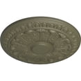 thumbnail image 3 of Ekena Millwork 15 3/4"OD x 1 1/2"P Colton Ceiling Medallion (Fits Canopies up to 4 3/4"), Hand-Painted Spartan Stone, 3 of 6