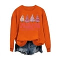 thumbnail image 2 of Amzcrzy Sweat-Shirt pour Femmes Col Rond Imprimé Halloween Manches Longues Chandail en Molleton à Capuche Chandail en Molleton de Noël Manches Longues pour Femmes Chandail Chandail en Molleton m, 2 of 4