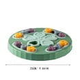 thumbnail image 2 of Dog Puzzle Feeder and Slow Feeder Dog Bowls with Interactive Toy Boredom Relief Dog Feeder for Intelligence Training and for Cat Feeder，White, 2 of 2