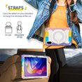 thumbnail image 6 of FJLBDE Case for Xiaomi Redmi Pad 2 2025 11 inch with 360 Kickstand, Shoulder Strap Carrying Protective Cover, Multicolor Pink, 6 of 6