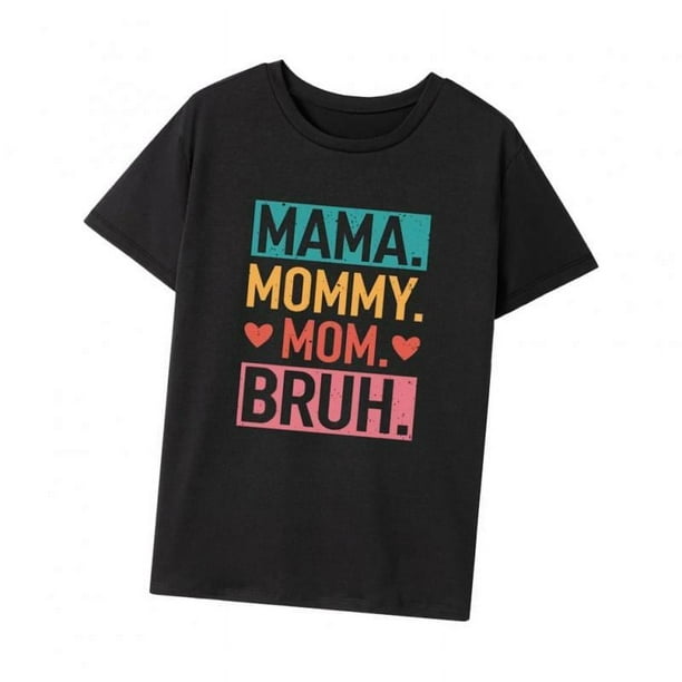 Camiseta de mujer Camiseta básica Camiseta de manga corta de moda Camiseta de cuello redondo para caminar Oficina Calle Playa M