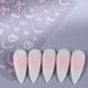 thumbnail image 5 of Calcomanías para Uñas WFBBKP 6 Hojas San Valentín 3D Lazo Corazón, 5 of 7