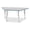 Driftwood/Coastal Blue, variant on Berries Trapezoid Activity Table - 24 inch X 48 inch, E-height - Driftwood Gray/Key Lime/Gray