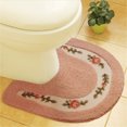 thumbnail image 1 of BeesClover Pastorable Style Non-slip Water Absorption U Shaped Toilet Rug, 1 of 8