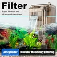 thumbnail image 2 of Fish Tank Filter Water Pumps External Hang Up Filter For Aquarium Filter Oxygen Purifier Water Filter Submersible Suspended, 2 of 8