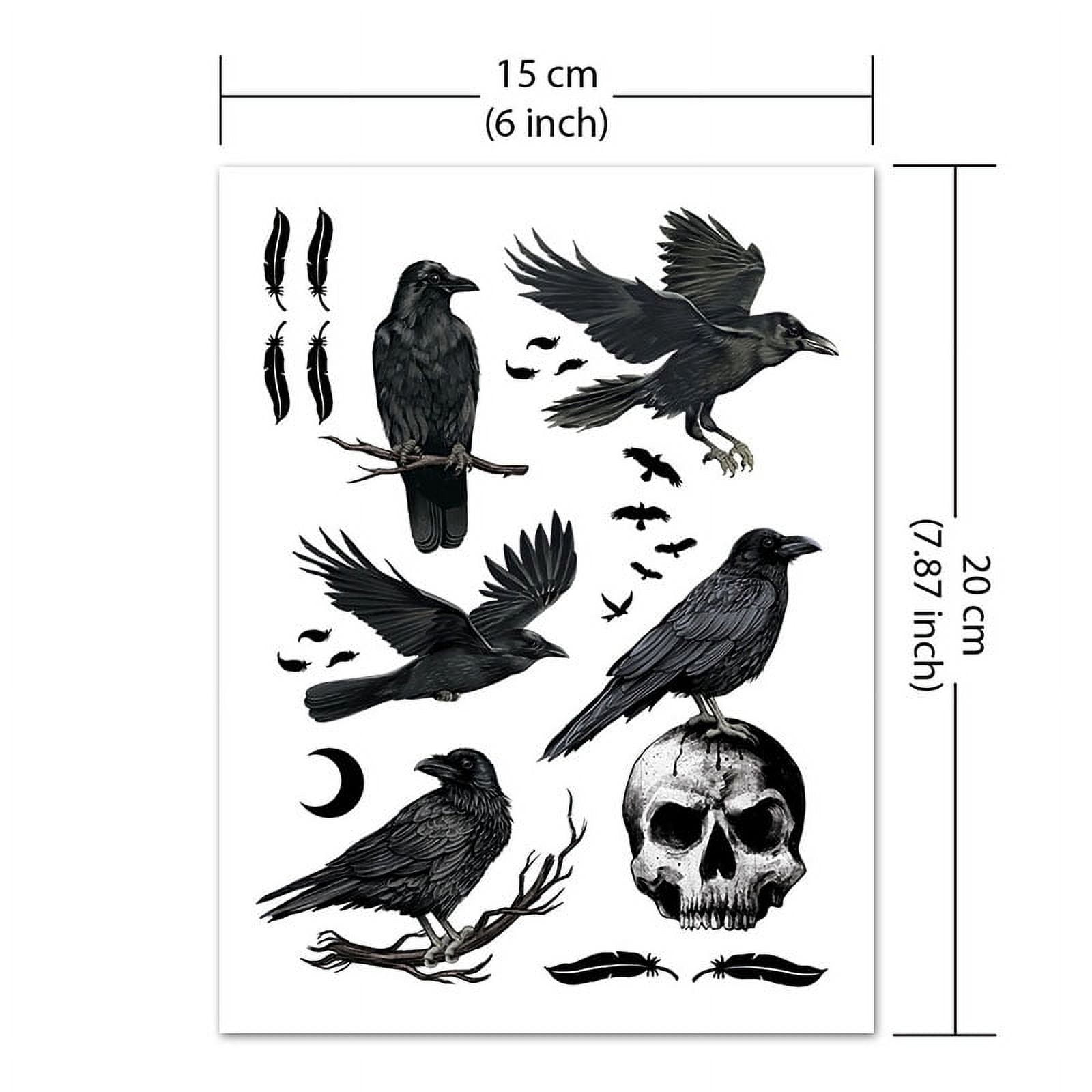 Crow Tattoo 2 Demons - Tattoo Ideas and Designs | Tattoos.ai