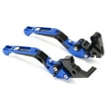 2024 2pcs Motorcycle Brake Clutch Levers Adjustable CNC Aluminium Alloy