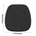 thumbnail image 2 of HongHeng Front Car Seat Cover, Anti-Slip Breathable Polyester Bottom Seat Protector Covers, Universal Front Driver Seat Pad Mat for Cars SUVs Truck Van, 2 of 7