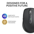 thumbnail image 3 of Logitech MX Anywhere 3S Compact Wireless Mouse, Fast Scrolling, 8K DPI Any-Surface Tracking, Quiet Clicks, Programmable Buttons, USB C, Bluetooth, Wi, 3 of 12
