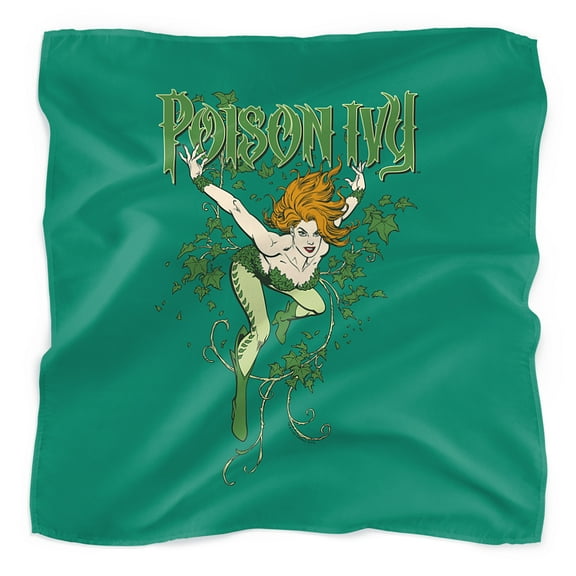 Batman Poison Ivy Bandana (21 in x 21 in)
