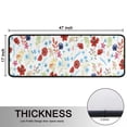 thumbnail image 5 of Kitchen Rugs Sets Of 2,Pioneer Flower Floral Print Pattern Anti Fatigue Kitchen Mat Rugs Non Slip Washable,Decorative Kitchen Floor Mats for Kitchen,Sink,Laundry,17"x47"+17"x47", 5 of 5