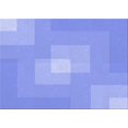 thumbnail image 1 of Ahgly Company Machine Washable Indoor Rectangle Transitional Light Slate Blue Area Rugs, 8' x 12', 1 of 7